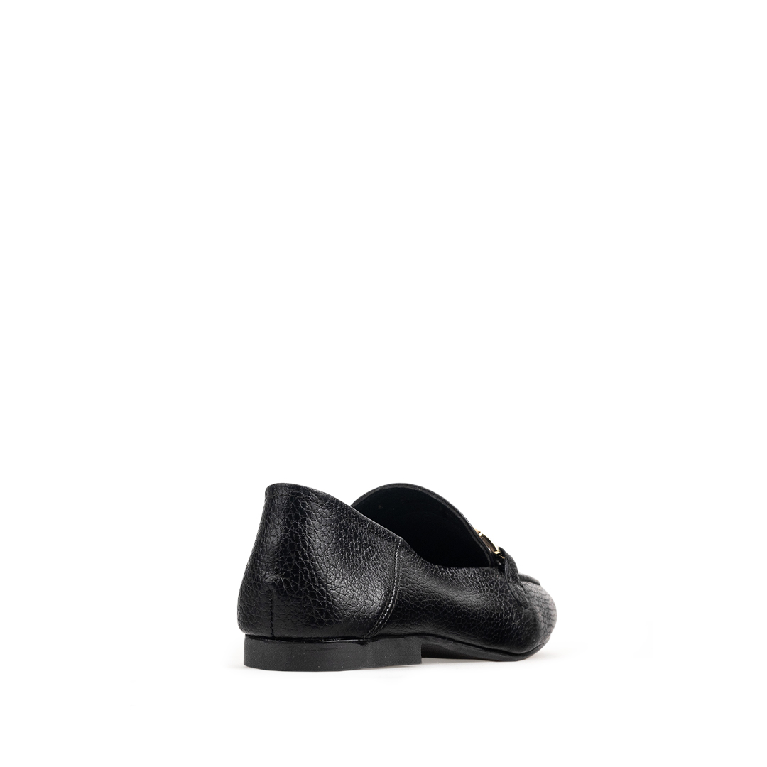 Zapato Tipo Mocasín De Piel Elegante Para Mujer Davenia Mod. Libia