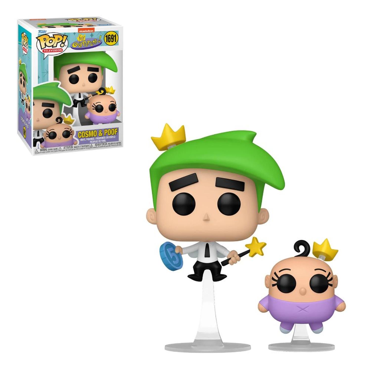 Cosmo y Poof 1691 Funko Pop Los Padrinos Mágicos