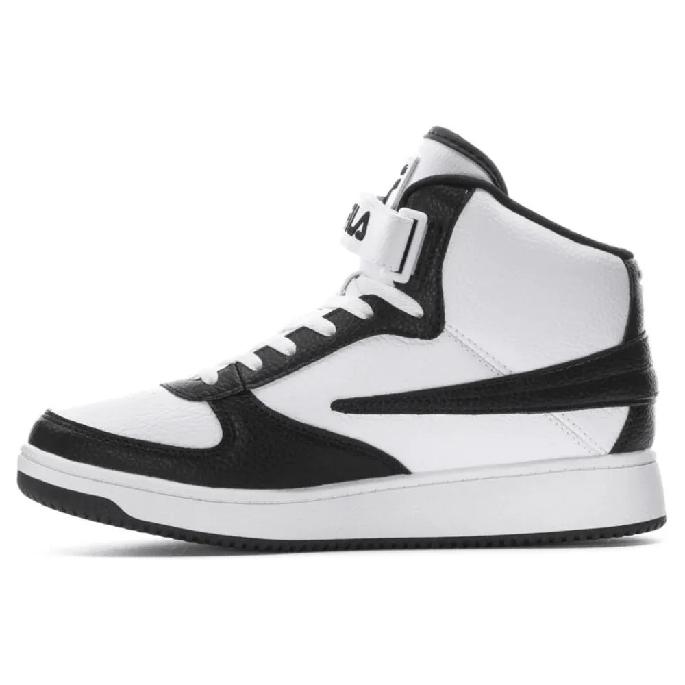 Tenis Fila A High Bota Blanco Negro Hombre 1cm00540-120