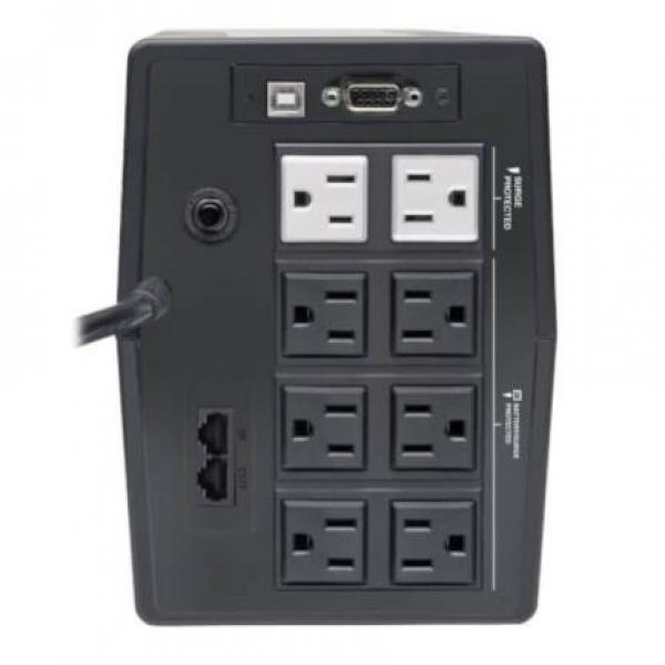 Tripp Lite UPS Tripp Lite Interactivo 700VA 480W 8 Tomacorrientes NEMA 5-15R AVR 120V 50/60 Hz USB RS-232 LCD Torre