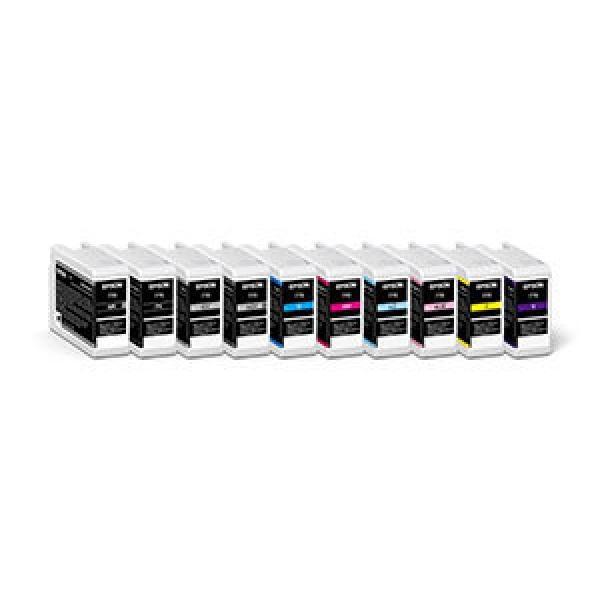 Epson Tinta Epson UltraChrome PRO10 T770 25ml Color Magenta Claro