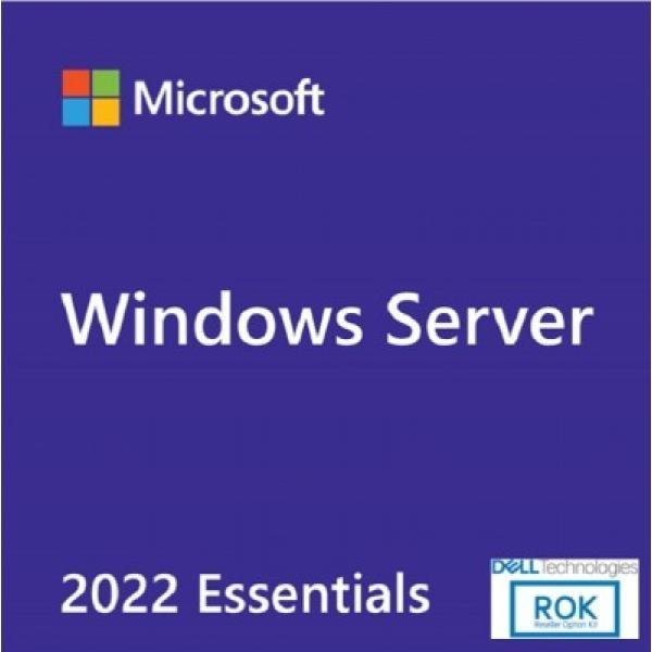 DELL Licencia Dell Windows Server 2022 Essentials ROK (10 cores) S.O