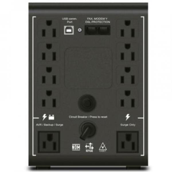 CDP UPS CDP R-Smart 1510 Interactivo 1500VA/900Watts 10 Contactos