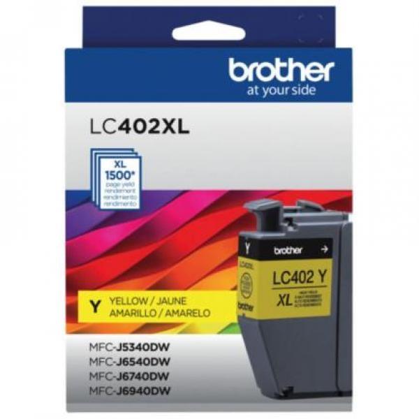 Cartucho BROTHER AMARILLO LC402XLY