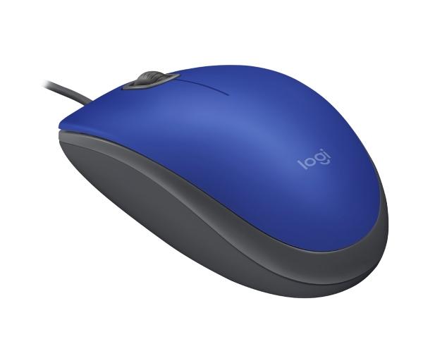 Logitech Mouse Logitech M110 Silent 1000 dpi USB Color Azul
