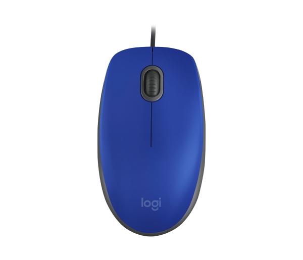 Logitech Mouse Logitech M110 Silent 1000 dpi USB Color Azul