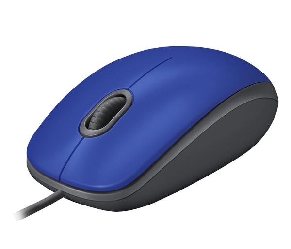Logitech Mouse Logitech M110 Silent 1000 dpi USB Color Azul