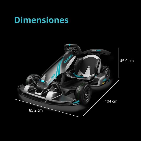 Segway Ninebot GoKart Pro 2 - Negro/Gris