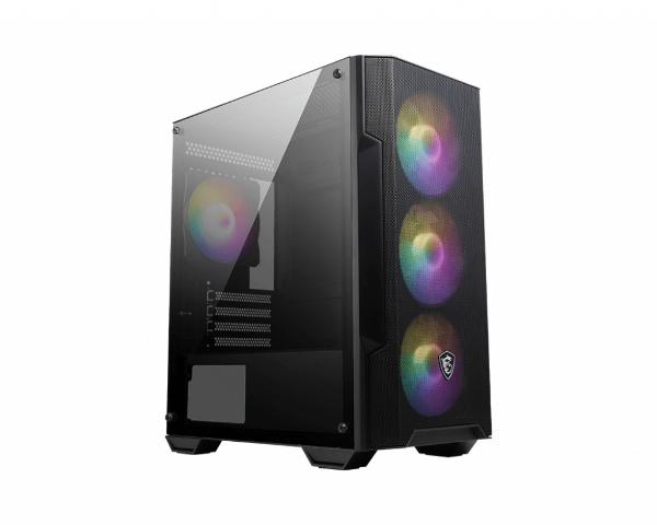 MSI GABINETE GAMER MSI MAG FORGE M100A BLACK MID TOWER 4 FAN