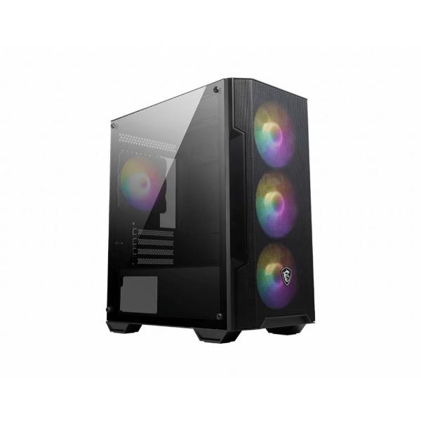 MSI GABINETE GAMER MSI MAG FORGE M100A BLACK MID TOWER 4 FAN