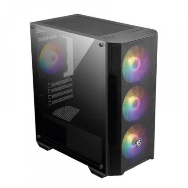 MSI GABINETE GAMER MSI MAG FORGE M100A BLACK MID TOWER 4 FAN