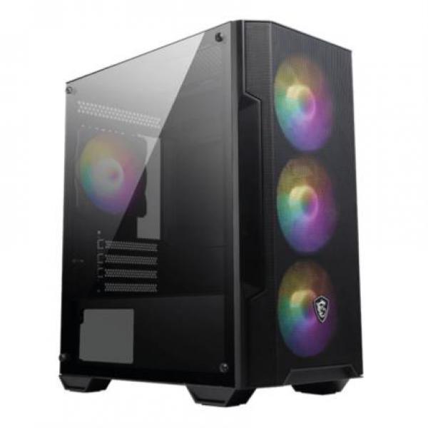 MSI GABINETE GAMER MSI MAG FORGE M100A BLACK MID TOWER 4 FAN