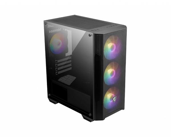MSI GABINETE GAMER MSI MAG FORGE M100A BLACK MID TOWER 4 FAN