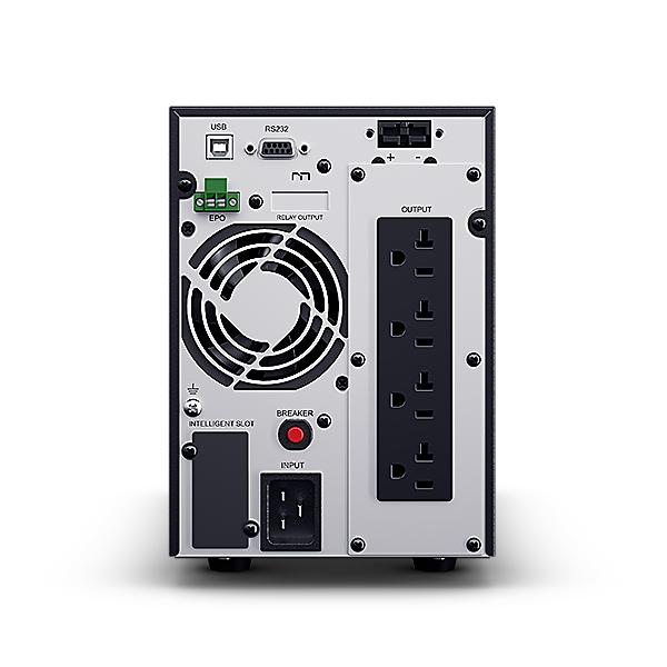 CyberPower UPS de 2000 VA/1800 W, Online Doble Conversión, Entrada 120 Vca NEMA 5-20P, Onda Senoidal Pura, Tipo Torre, Con 6 Tomas NEMA 5-20R