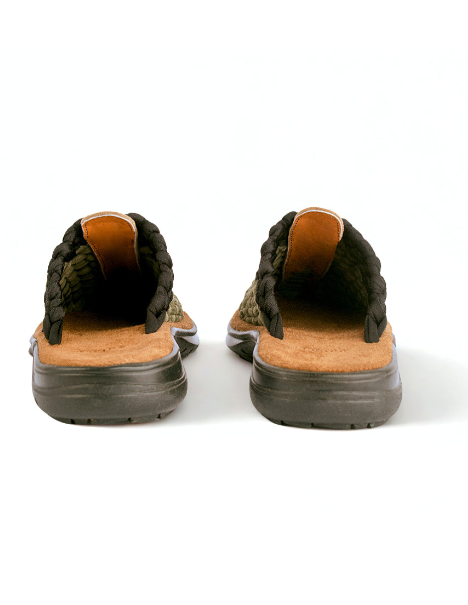 KWARA | HUARACHE SUECO PETATILLO PREMIUM MUJER VERDE