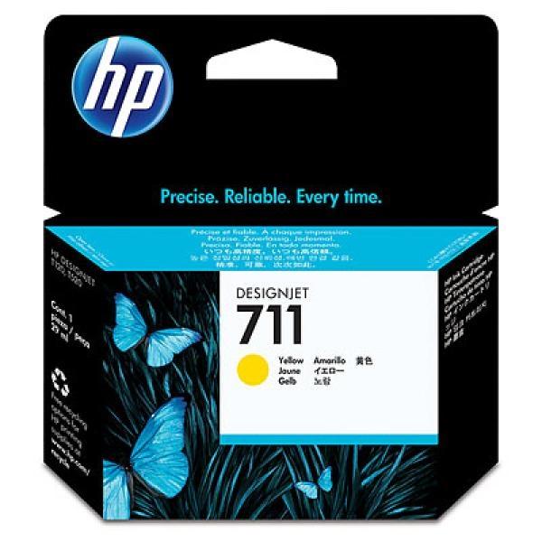 Cartucho HP 711 Amarillo Original 29ml