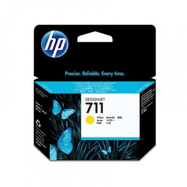 Cartucho HP 711 Amarillo Original 29ml