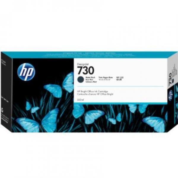 HP Tinta HP DesignJet 730 300ml Color Negro Mate