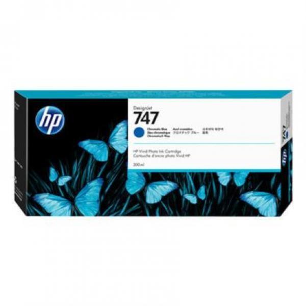 HP TINTA HP LF 747 AZUL CROMATICO 300 ML