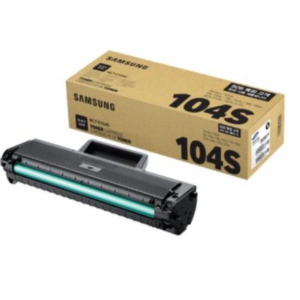HP Tóner S-Print A4 MLT-D104S Color Negro