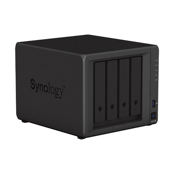 Synology Servidor NAS de 4 Bahías (Expandible a 9 Bahías) / Hasta 162 TB / Servicio Nube Gratis (P2P) / Administración Remota y Respaldo Programado