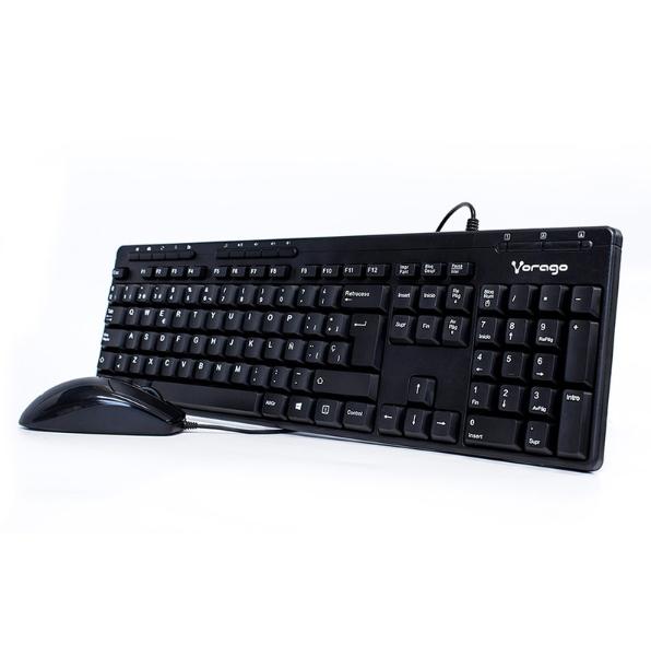 Vorago Kit De Teclado Y Mouse Vorago Km-104 Negro 7502266674634