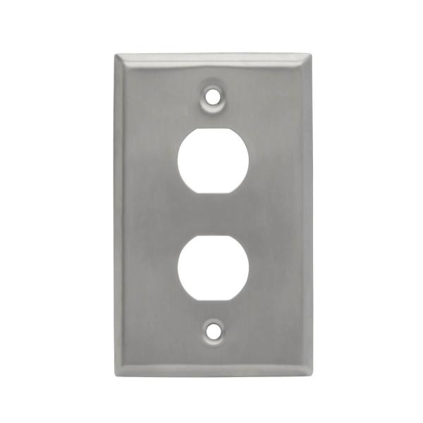 Tripp Lite Placa Frontal de Ancho Sencillo de 2 Puertos TRIPP-LITE N206-FP02-IND