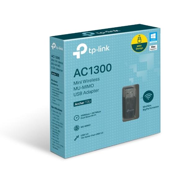 TPLINK Adaptador USB 3.0 Dual Band TP-LINK Archer T3U