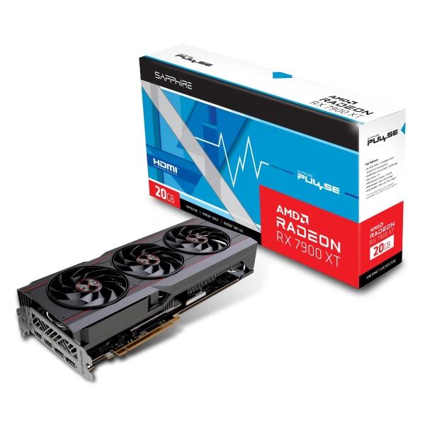Tarjeta de video Sapphire AMD Radeon RX 7900 XT PULSE 20GB GDDR6