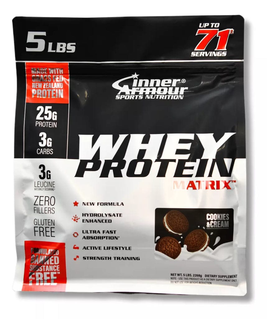 Whey Protein Matrix  71 serv Sabor galleta 