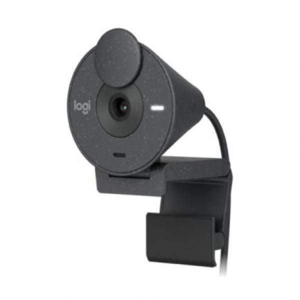 Logitech CAMARA WEB LOGITECH BRIO 300 FULL HD 1080p USB-C GRAPHITE (960-001413)