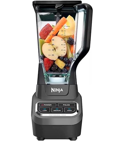 LICUADORA NINJA BE200 CONTROL DE VELOCIDAD, JARRA 72OZ GRIS
