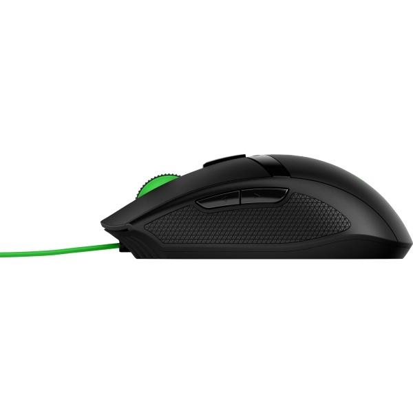 HP Mouse HP 300 Pavilion Gaming 5000 dpi Color Negro-Verde