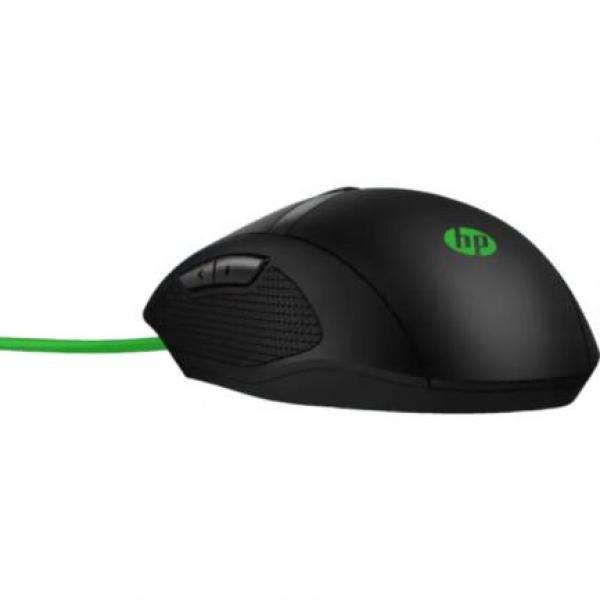 HP Mouse HP 300 Pavilion Gaming 5000 dpi Color Negro-Verde