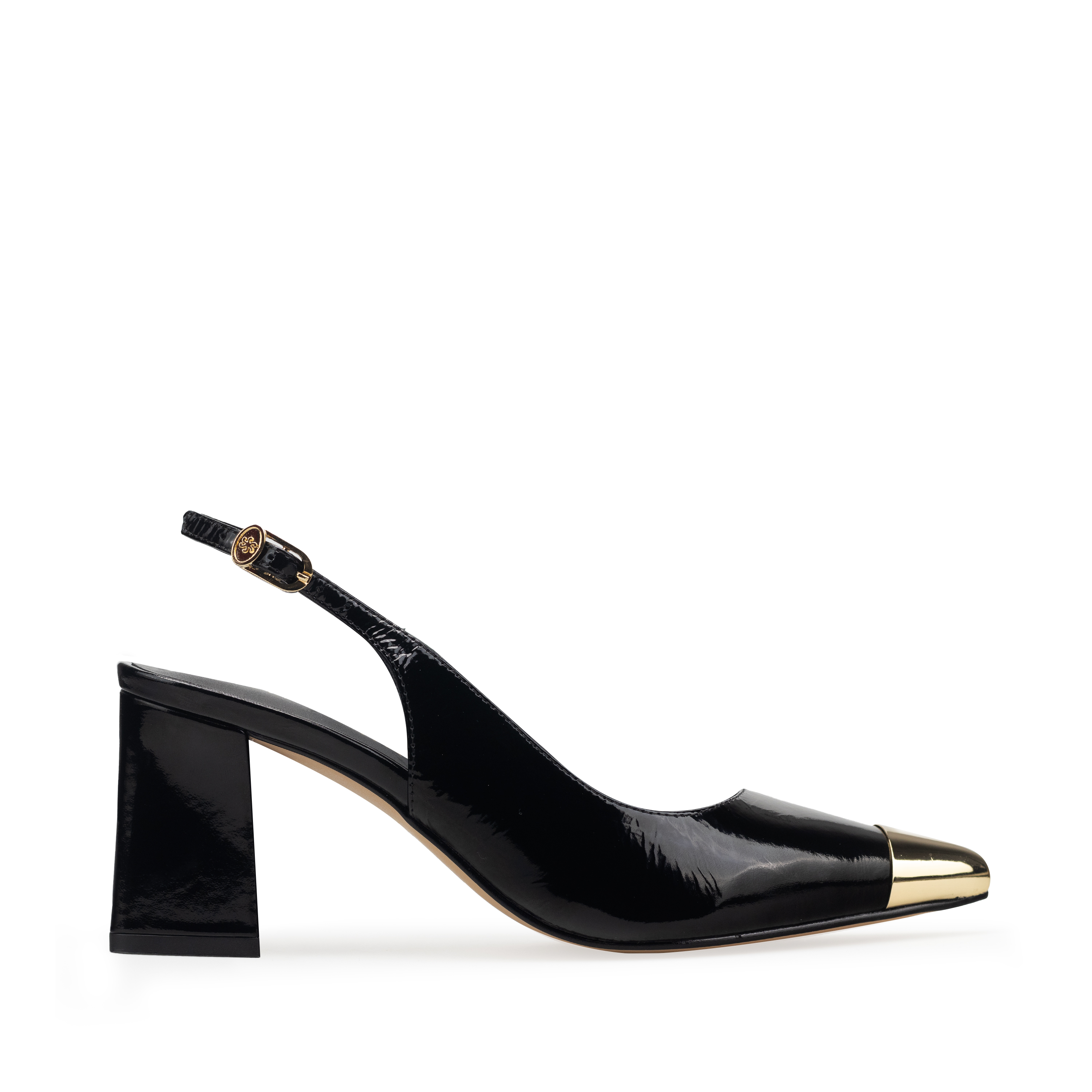Zapatillas De Tacón Elegantes Para Mujer De Piel Davenia Mod. Adela 