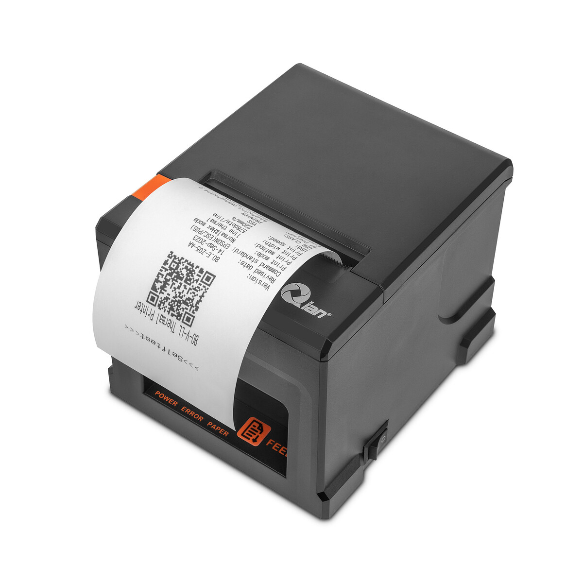 Impresora Térmica Qian  80MM Con USB+LAN QOP-T80UL-RI-02