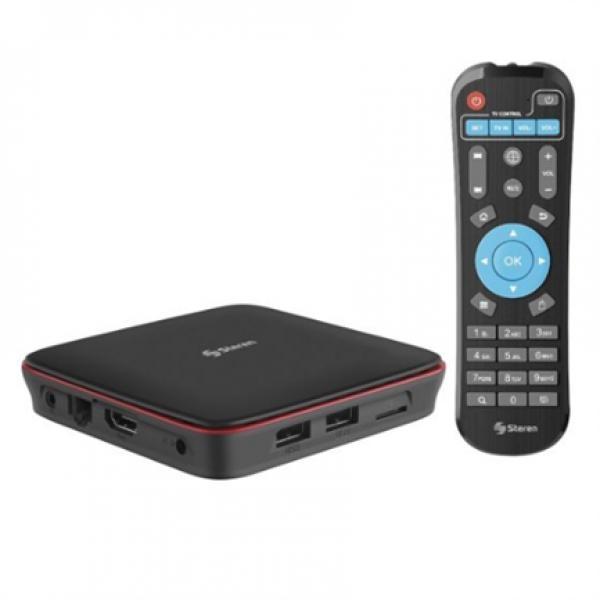 Steren Convertidor Steren Normal a Smart TV Android TV Box Color Negro
