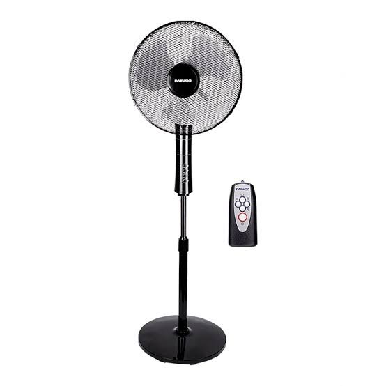 VENTILADOR DAEWOO DI--1689AXK DE PEDESTAL DE 16PUL CON CONTROL