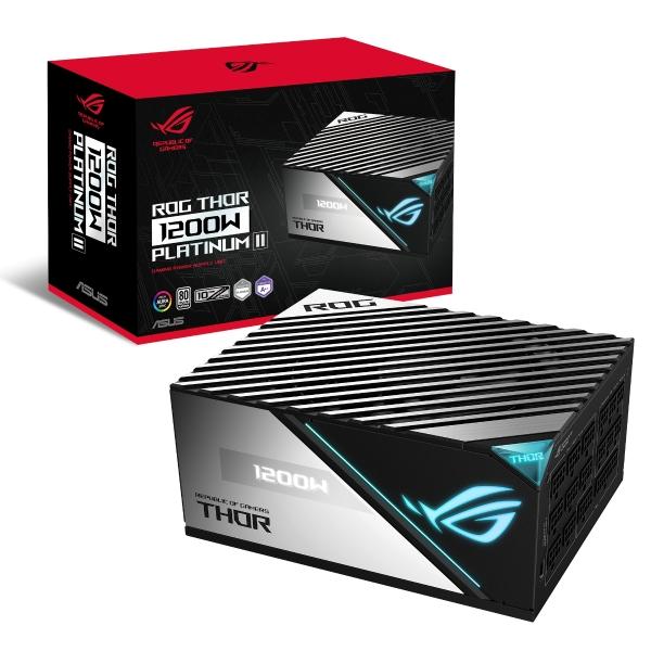 Fuente de poder ASUS ROG THOR 1200W Platinum II 24-pin ATX