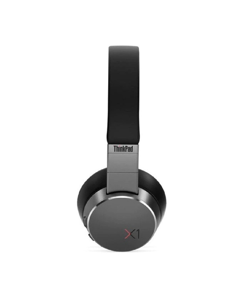 Lenovo Audífonos con Micrófono ThinkPad X1, Bluetooth, Inalámbrico, Negro/Gris. 