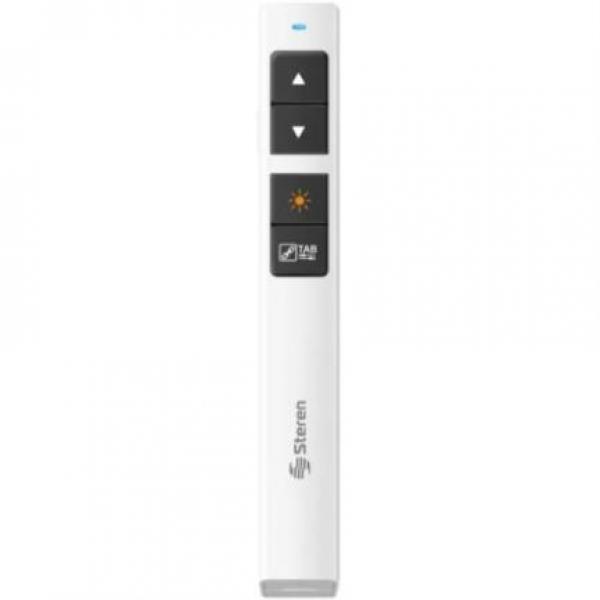 Steren Control Steren Inalámbrico de Diapositivas con Apuntador Láser y Nano Receptor Magnético