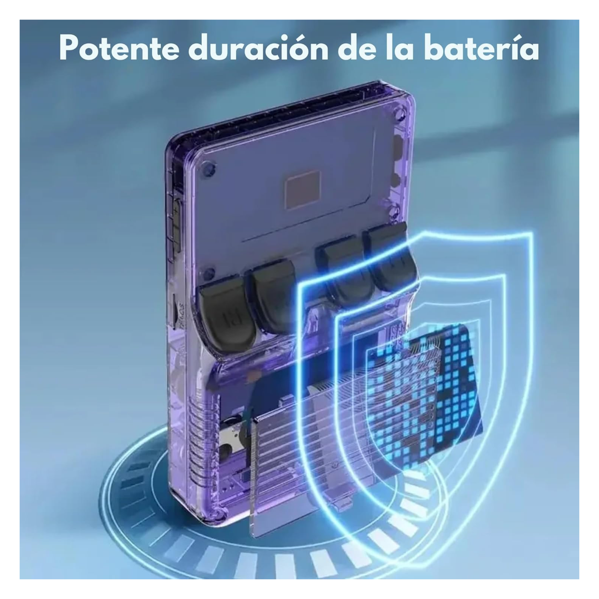 Consola de Videojuegos Retro Portátil R36S Pantalla 3.5", IPS, Sistema de Emulación Pre-Instalado 64GB+15,000 Juegos Clásicos de Mano Retro Handheld Game Console (Morada)