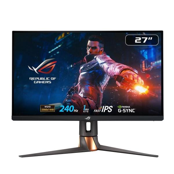 Monitor gamer ASUS ROG Swift LED 27" QHD G-Sync 240Hz HDMI/DP Negro
