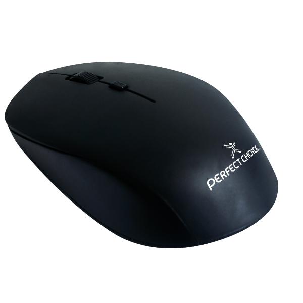Perfect Choice Mouse Perfect Choice Root Pro Inalámbrico 1600dpi Color Negro