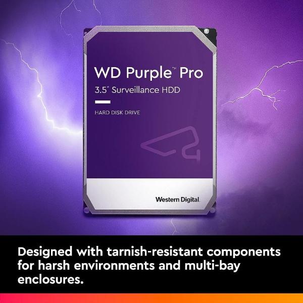 Disco Duro Western Digital PURPLE De 4TB Para Videovigilancia