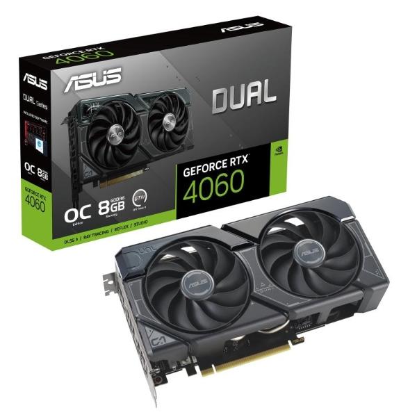 Tarjeta de video ASUS NVIDIA Dual GeForce RTX 4060 OC 8GB GDDR6