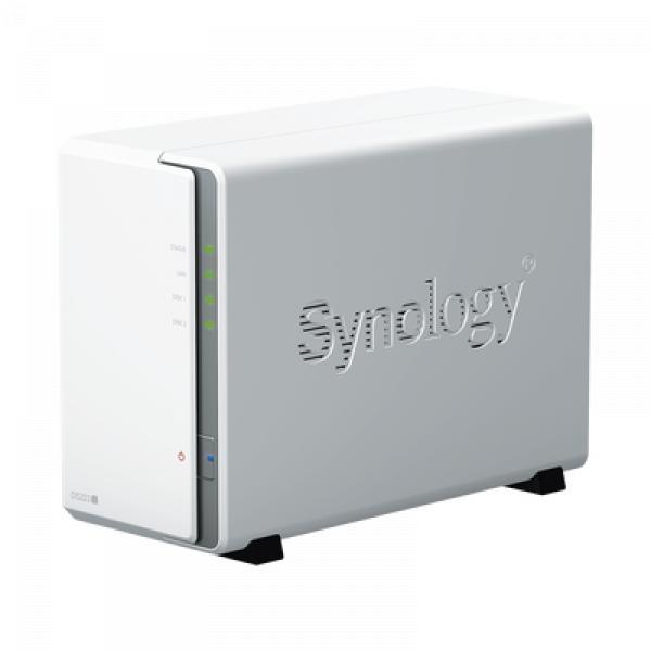 Synology Servidor NAS de 2 Bahías / Hasta 32 TB / Servicio Nube Gratis (P2P) / Administración Remota y Respaldo Programado