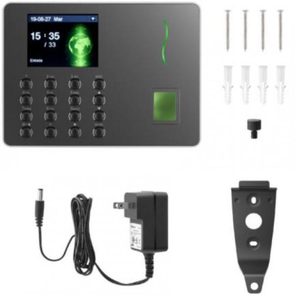 Steren Reloj Checador Steren de Huella Digital con Wi-Fi