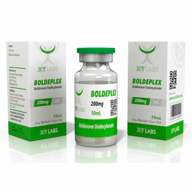 Boldeplex XT Labs Boldenona 200mg x 10ml Inyectable Volumen Magro y Definición
