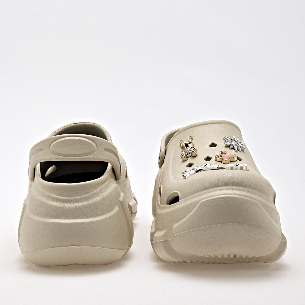 SANDALIA PLATAFORMA 5 CM MUJER MM BROS SHOES CO 8060 BEIGE EVA